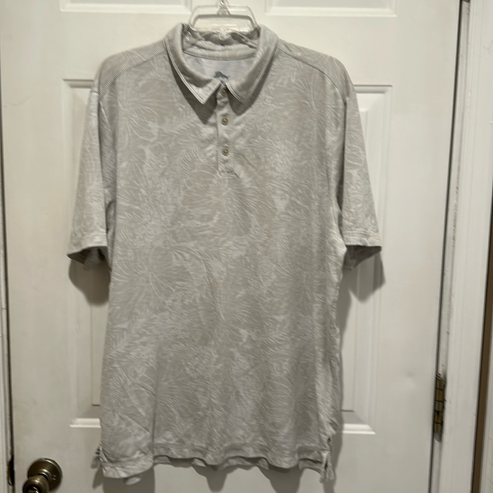 Tommy Bahama Hawaiian Design Short Sleeve Polo